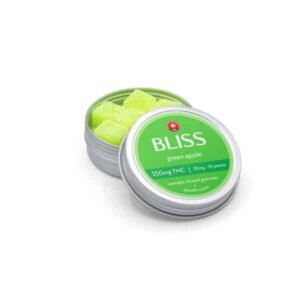 Home bliss gummies green apple 250mg thc