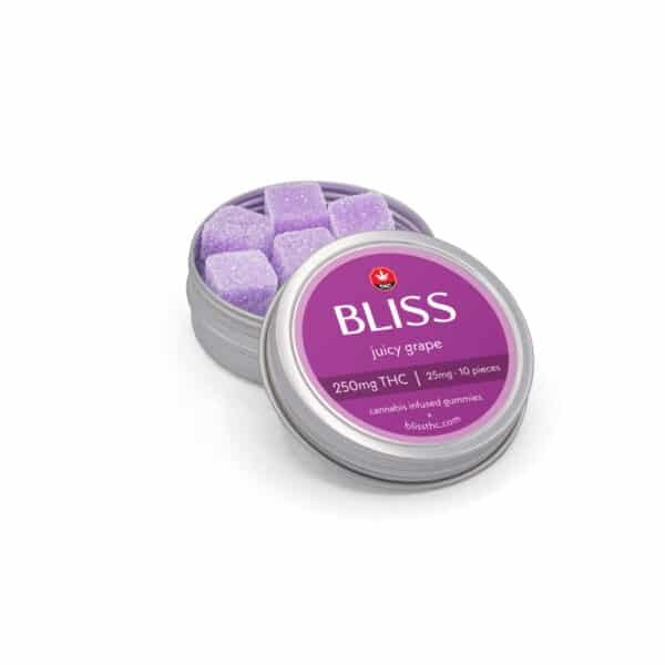 bliss gummies juicy grape 250mg thc bliss gummies juicy grape 250mg thc