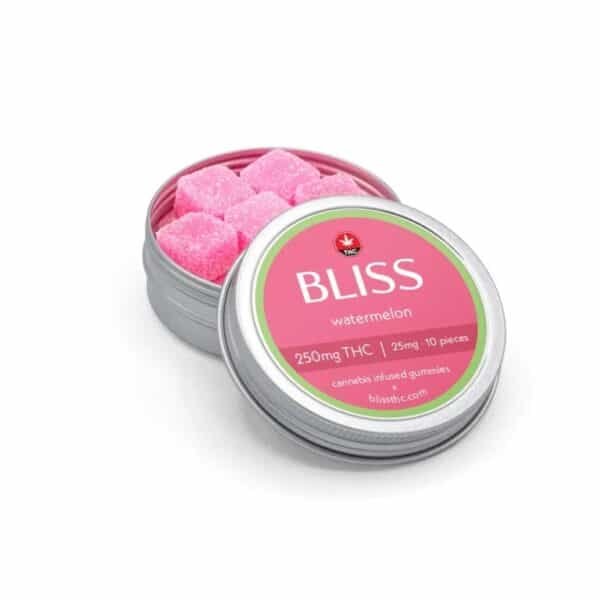 bliss gummies watermelon 250mg thc bliss gummies watermelon 250mg thc